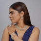 Elegant Blue Stone Imitation Jewellery Set - UB Jewellerys 